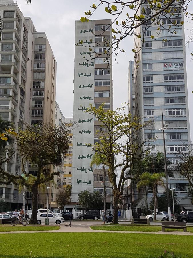Apartamento Em Frente A Praia Do Embare - Santos Exterior photo
